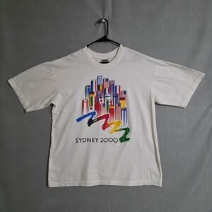 Vtg 2000 Sydney Olympics Summer Games T Shirt Size XL